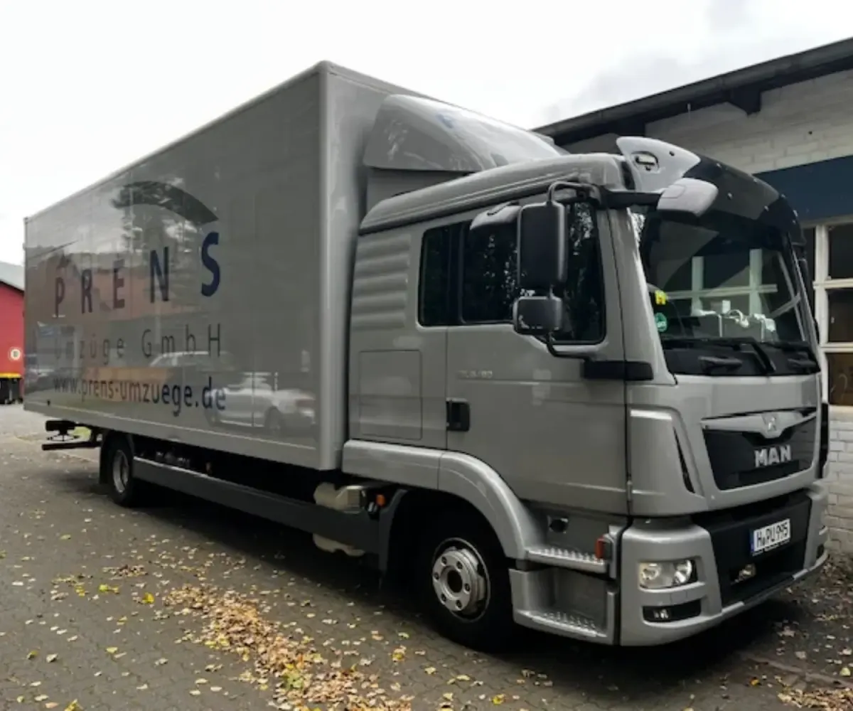 Umzugs-LKW der Prens Umzüge GmbH für Fernumzüge ab Hannover deutschlandweit