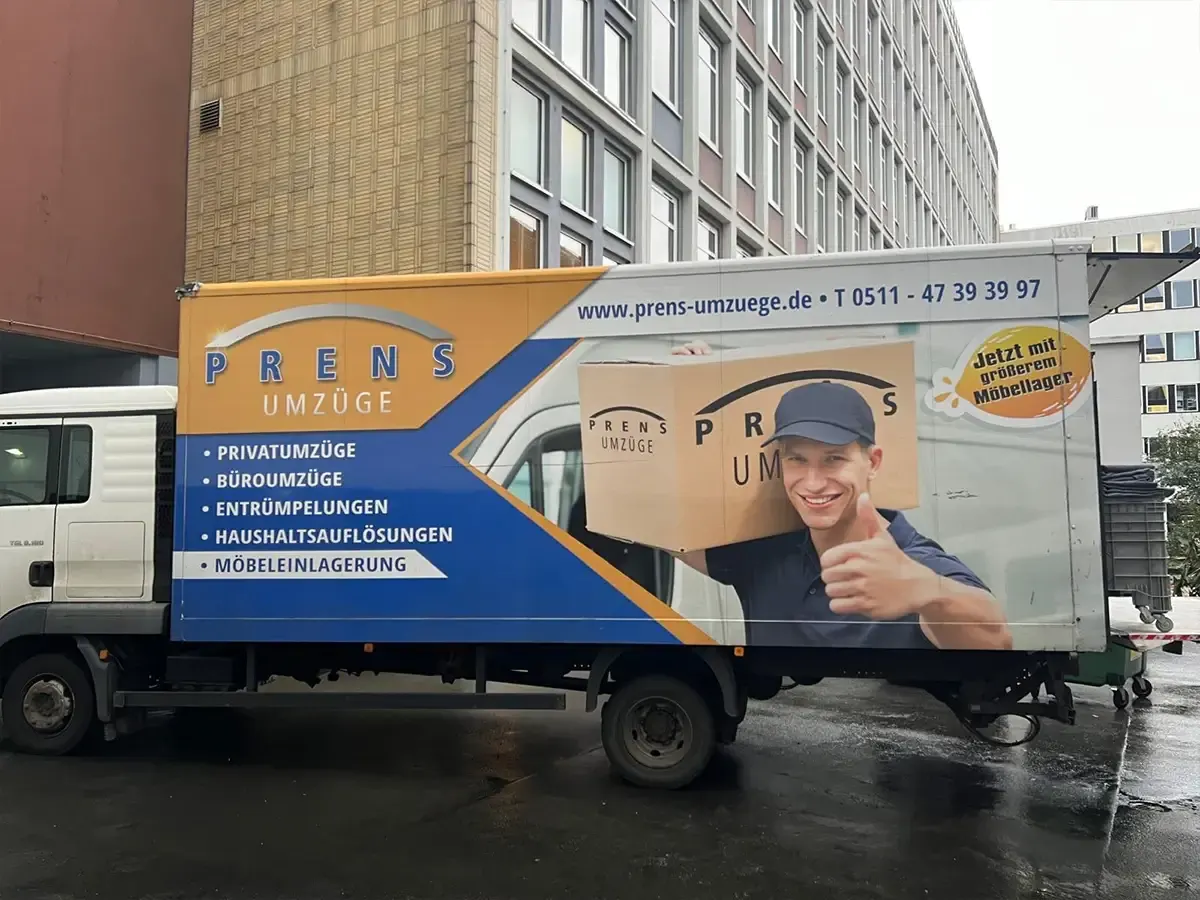Güterkraftverkehrslizenz des Bundesamtes für Güterverkehr für die Prens Umzüge GmbH